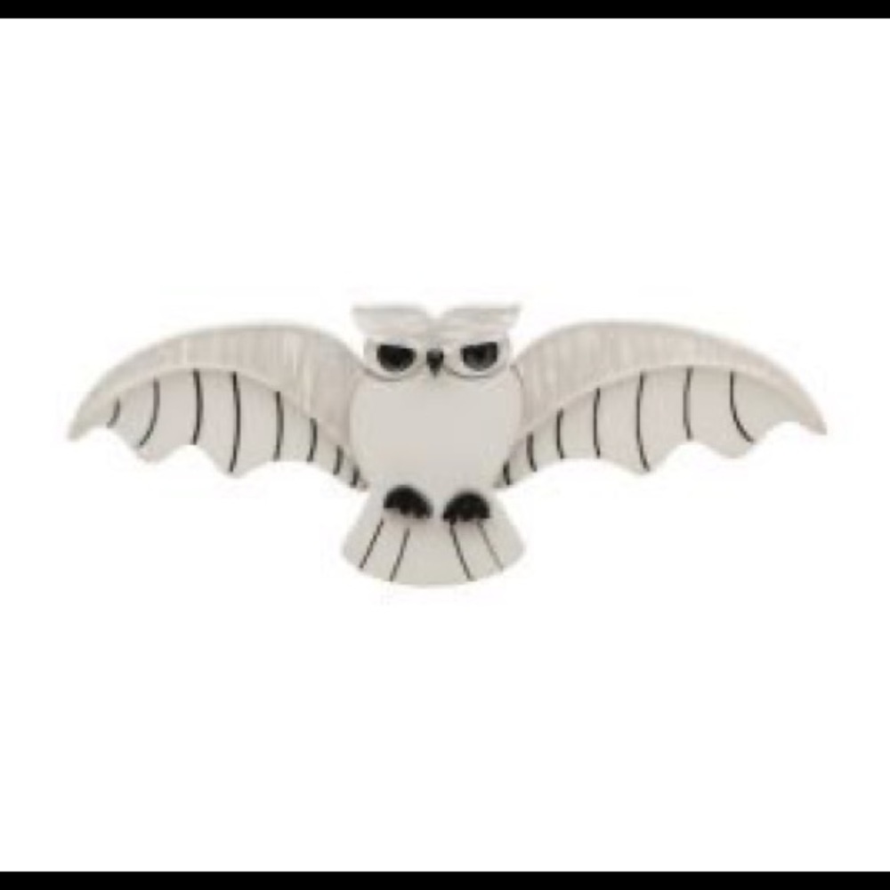 Erstwilder Oscar the Owl Oracle Brooch Rare